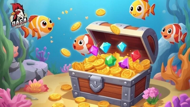 Giao diện game Đánh cá vui vẻ